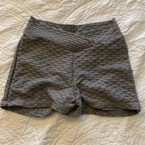 Crossover Booty Scrunch Shorts